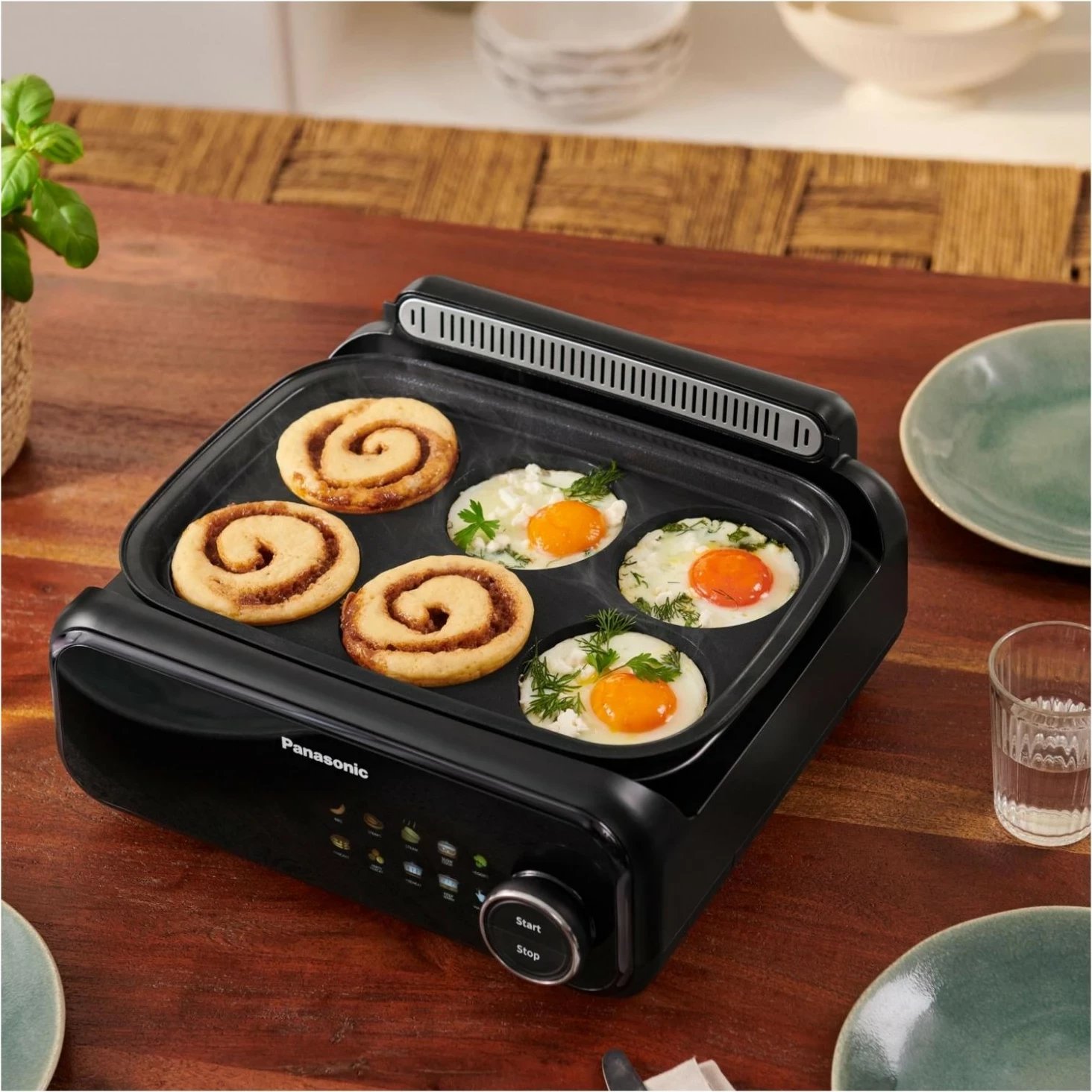 Multicooker Panasonic NF-GM400KXE, 2.5L, 9 programe, i zi