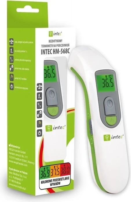 Termometri pa kontakt Intec HM-568C