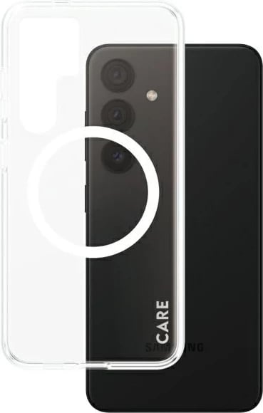 Mbështjellës PanzerGlass CARE Flagship QI për Samsung Galaxy S24, Transparent