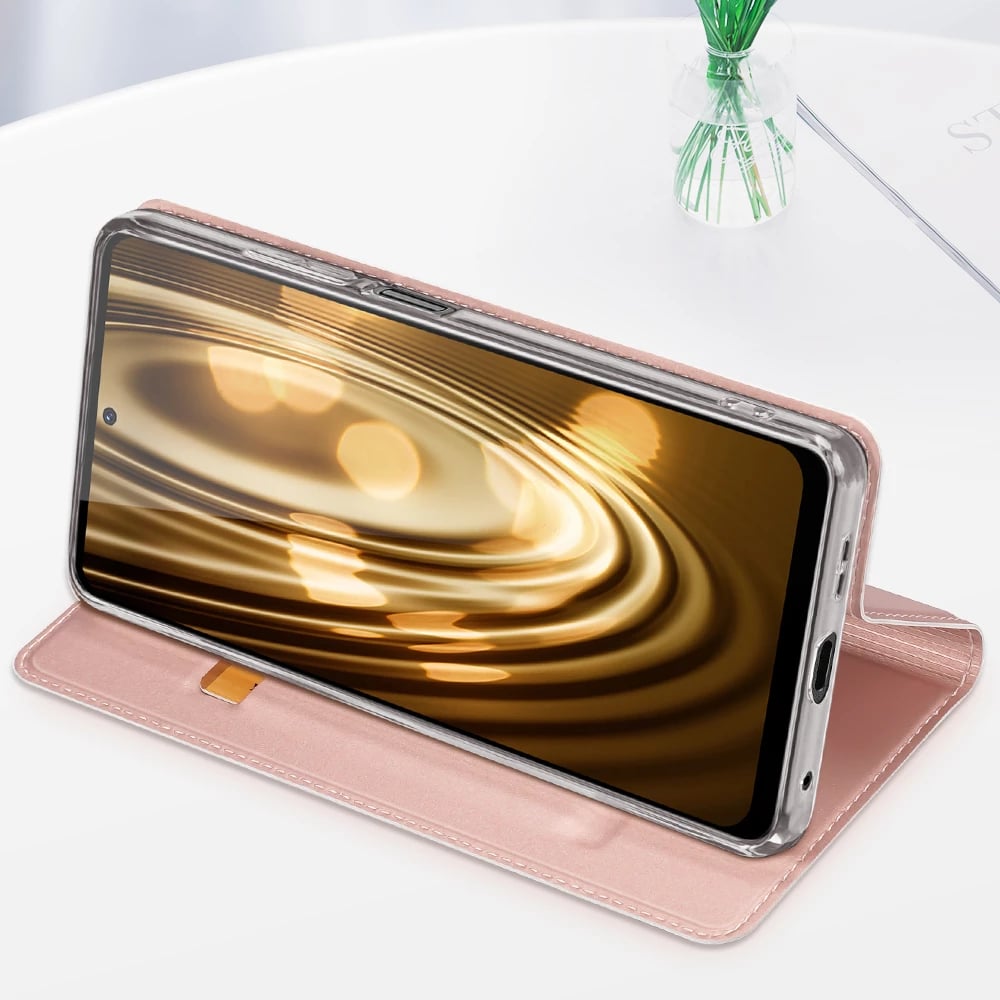 Mbështjellës Dux Ducis Skin Pro për Xiaomi Redmi Note 12, me kapak, portofol dhe qëndrim, Kaltër Mbështjellës Dux Ducis Skin Pro për Xiaomi Redmi Note 12, me kapak, portofol dhe qëndrim, Kaltër