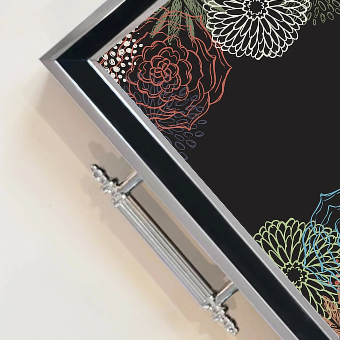 Tabaka xhami, dizajn Aberto, TPG9792, shumëngjyrëshe Tabaka xhami, dizajn Aberto, TPG9792, shumëngjyrëshe