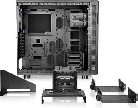 Kasë Thermaltake Suppressor F31 Tempered Glass, Midi Tower, e zezë