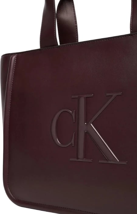 Çantë femra Calvin Klein, bordeaux