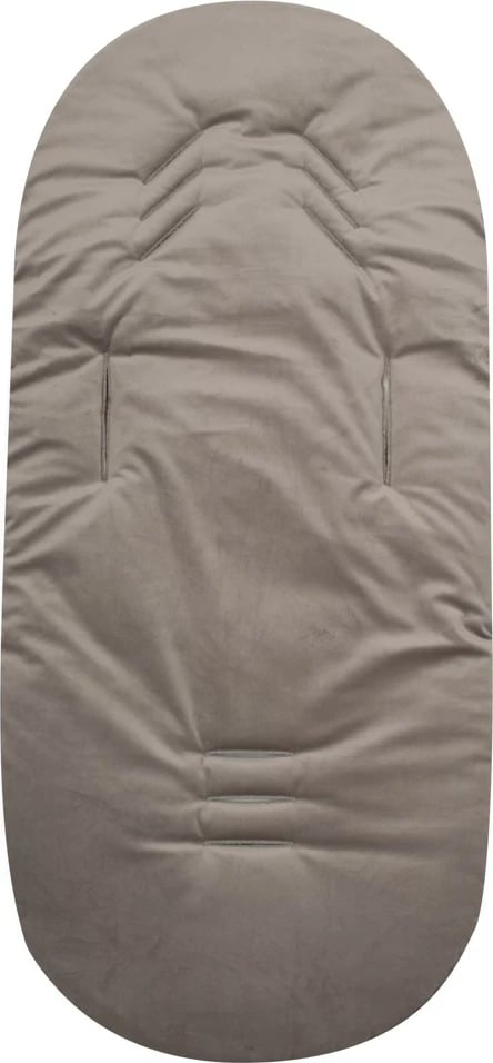 Futëse dimri për bebe, New Baby, Butterfly, 95x45 cm, për karrocë dhe ulëse makine, vrima për rripa 5-pikësh, ecru