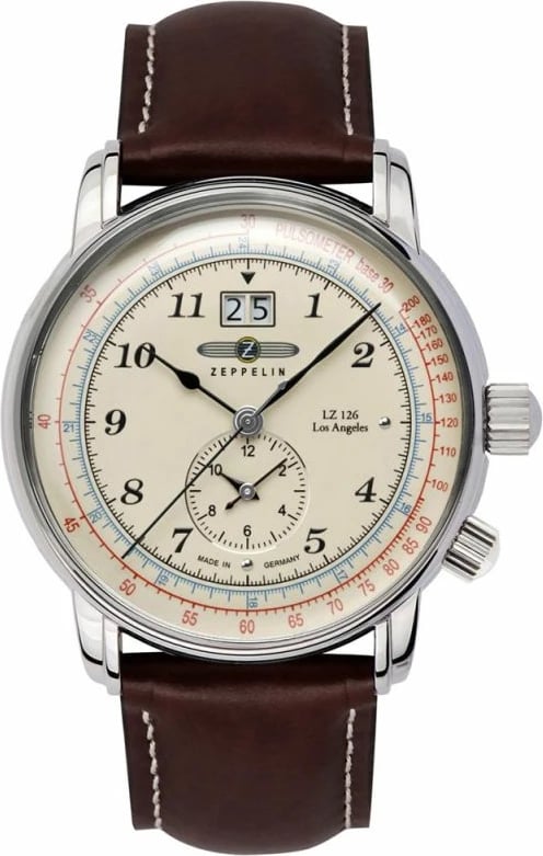 Orë dore për meshkuj Zeppelin, e zezë