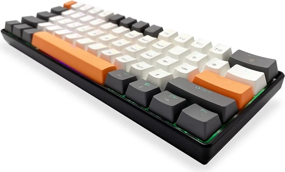 Tastierë mekanike Media-Tech MT1258, 60%, me ndriçim shumëngjyrësh, e zezë Tastierë mekanike Media-Tech MT1258, 60%, me ndriçim shumëngjyrësh, e zezë