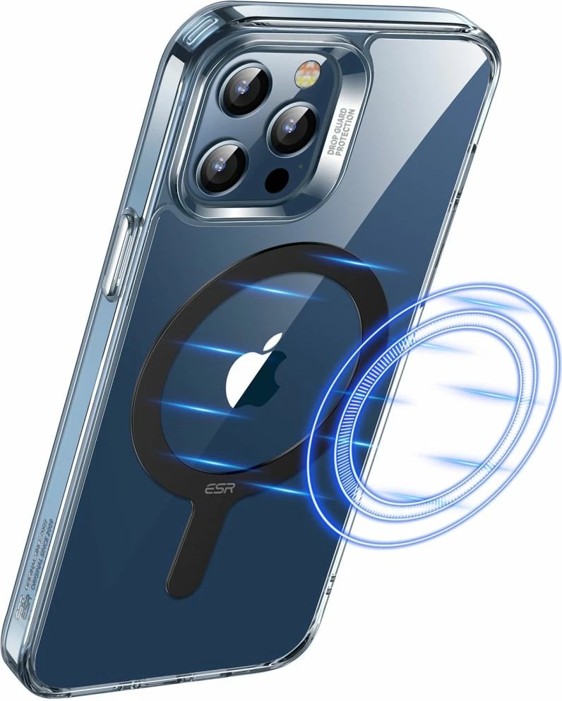 Unaza universale MagSafe ESR HaloLock, 2 copë, e zezë