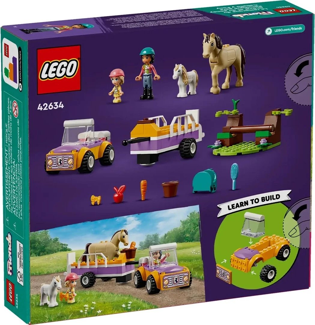 Set LEGO Friends 42634 Horse and Pony Trailer Set LEGO Friends 42634 Horse and Pony Trailer