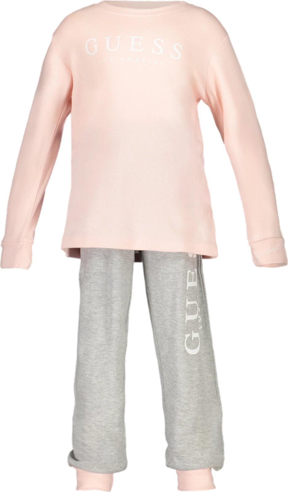 Set pizhame GUESS JEANS për vajza, rozë