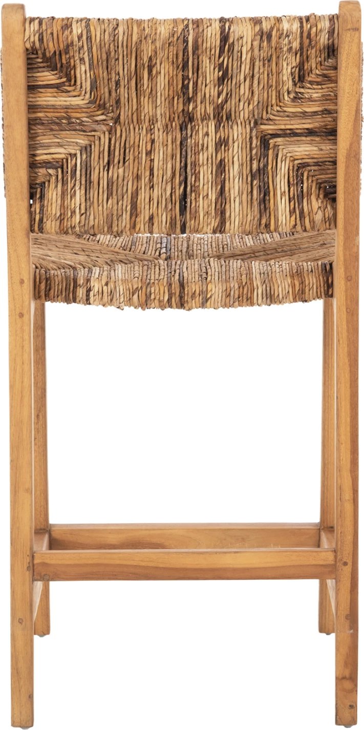 Karrige për bar WALTER FH9842 dru tik, ngjyrë natyrale, rush-matt, 46x55x96 cm