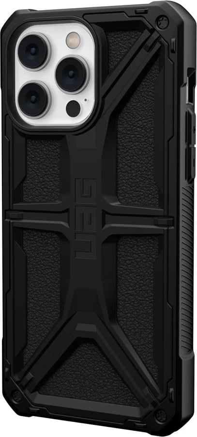 Mbështjellës Urban Armor Gear Monarch për celular Apple, 6.7", i zi