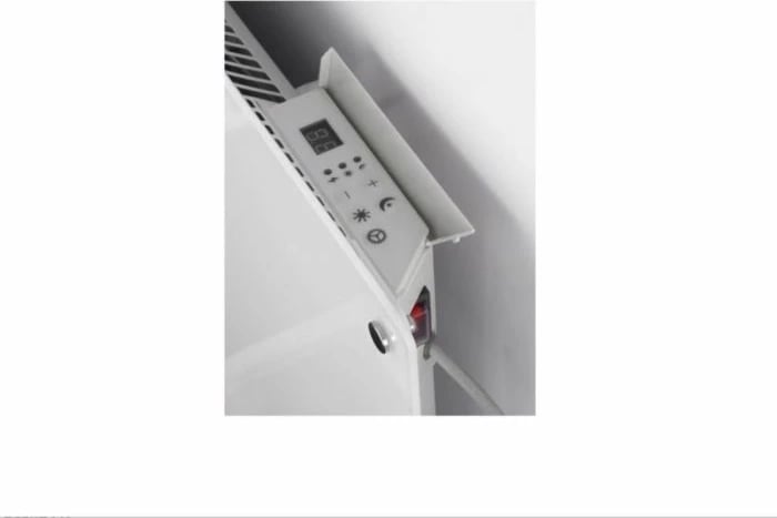 Ngrohës paneli MILL MB1000L DN 1000W, me xham, termostat digjital, IPX4, 123×25 cm, i bardhë