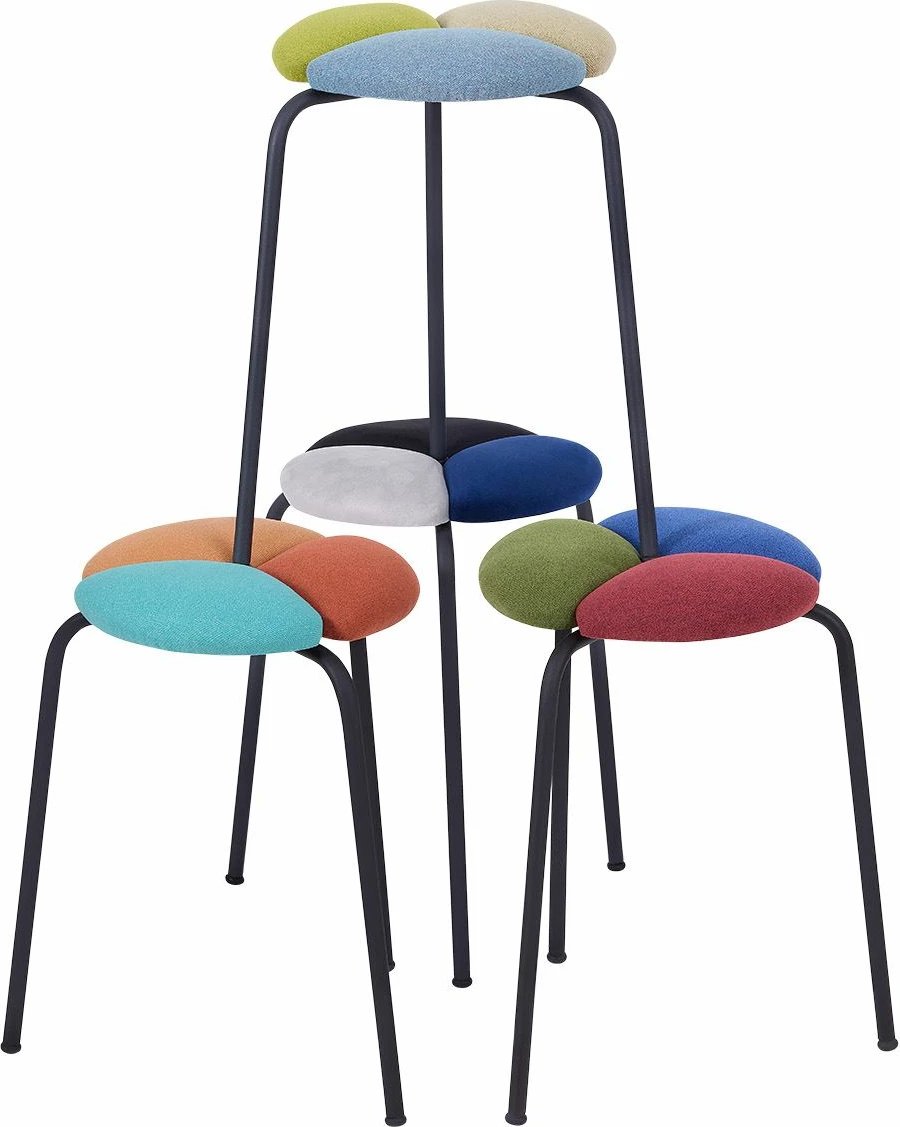 Set karrigesh për bar, shumëngjyrëshe, Skye Decor, 4 copë