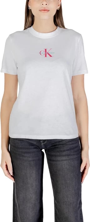 Maicë Calvin Klein Jeans femra e bardhë