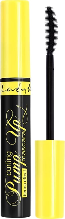 Mascara për femra Lovely Pump Up Curling Henna Effect black 8g