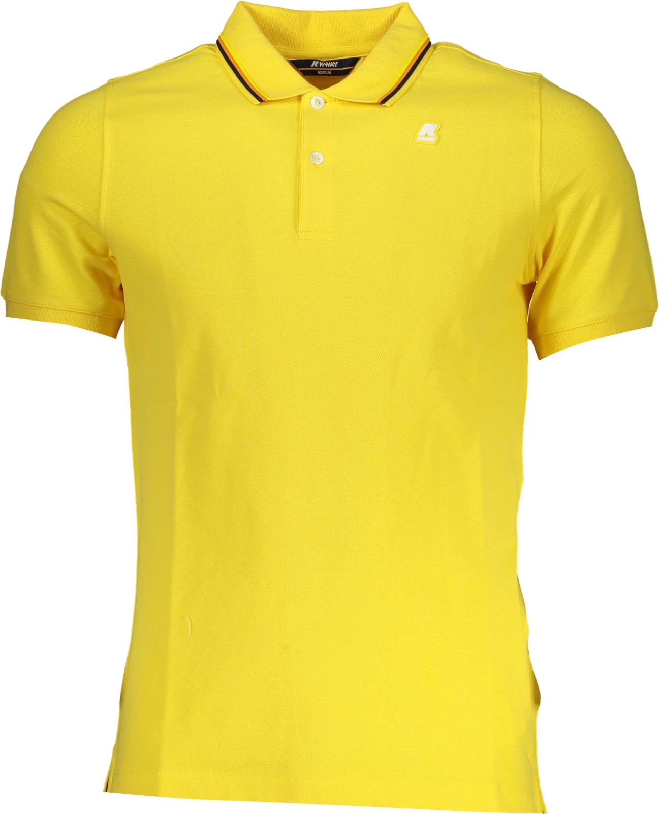 Polo shirt K-WAY për meshkuj, e verdhë