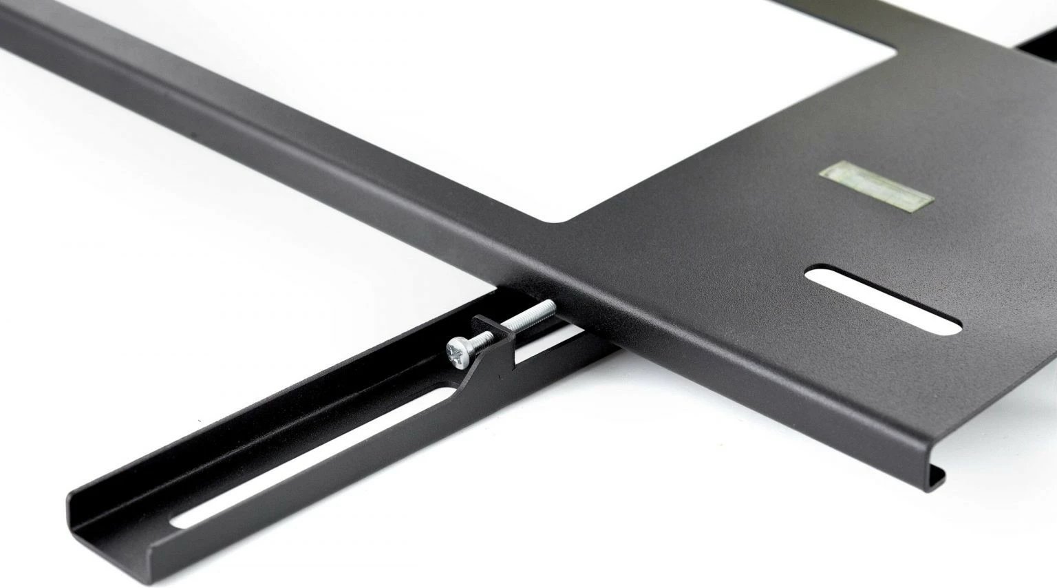 Mbajtës muri për TV/monitor Edbak EWB250, 40-65 inç, VESA 100x100-800x400, 40 kg, i zi/argjendtë