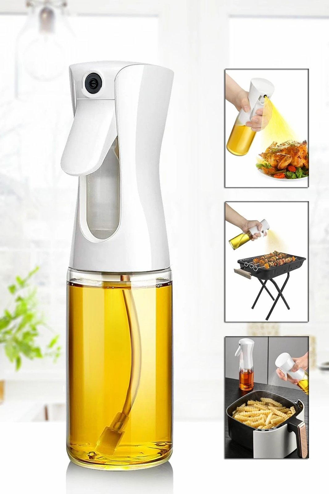 Shpërndarës vaji Hermia, C-SP-210, i bardhë