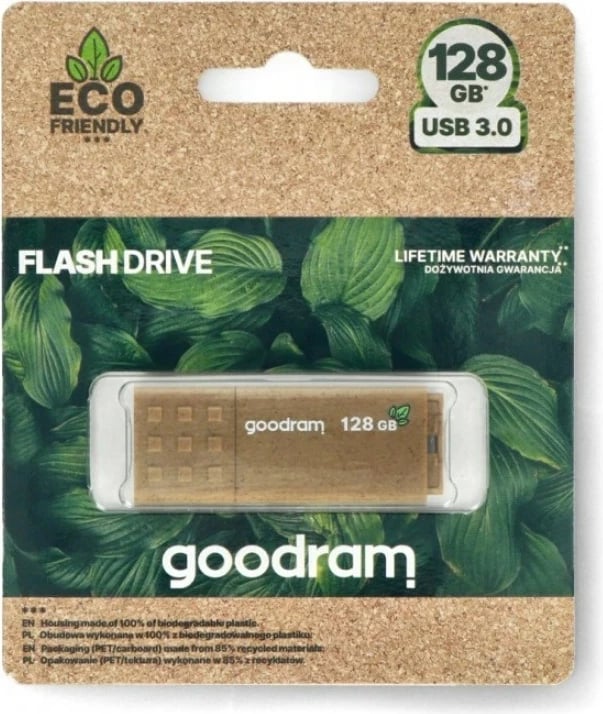 Flash drive GoodRam UME3-1280EFR11, 128 GB, USB 3.0, bronzi