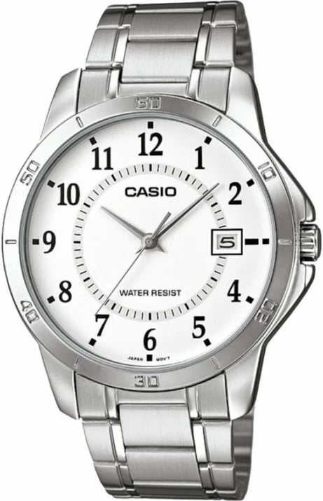 Orë dore për meshkuj Casio, argjendtë