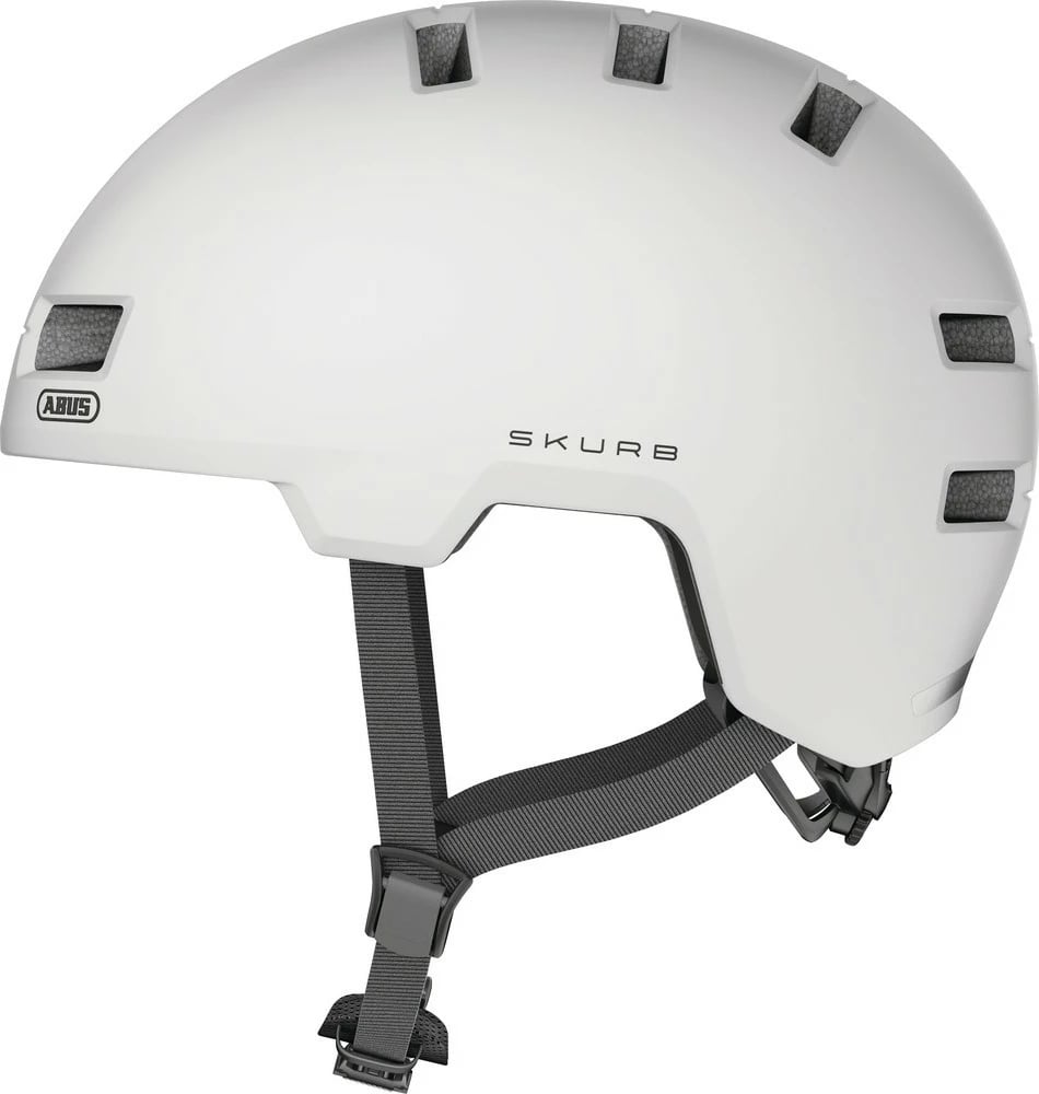 Helmetë ABUS Skurb L, pearl white