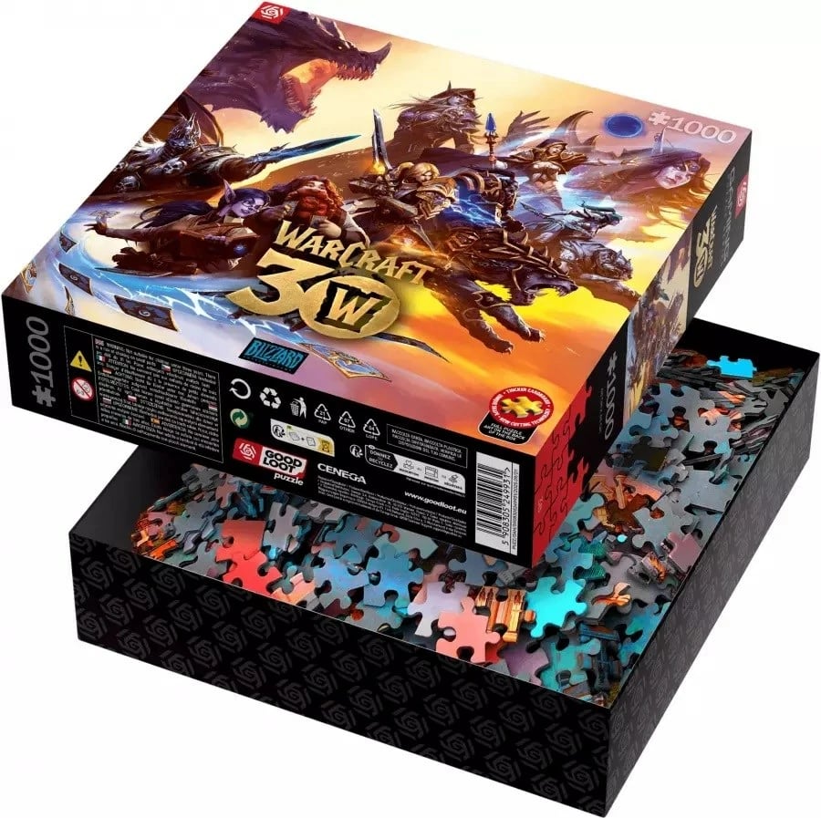 Puzzle Cenega Publishing Good Loot Gaming World of Warcraft 30th Anniversary 1000 copë