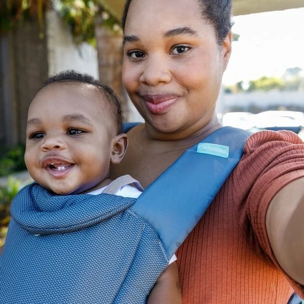 Mbajtëse bebe 5-në-1 me sedilje në ije, B-kids, 150300012, 0m+ 5.5–20.4 kg, gri