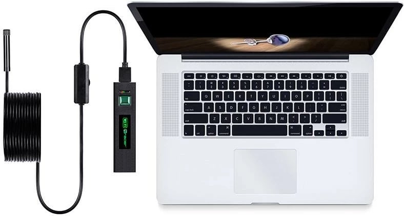 Kamerë endoskopike Tracer HardWire 5M 8MM LED WiFi, e zezë Kamerë endoskopike Tracer HardWire 5M 8MM LED WiFi, e zezë