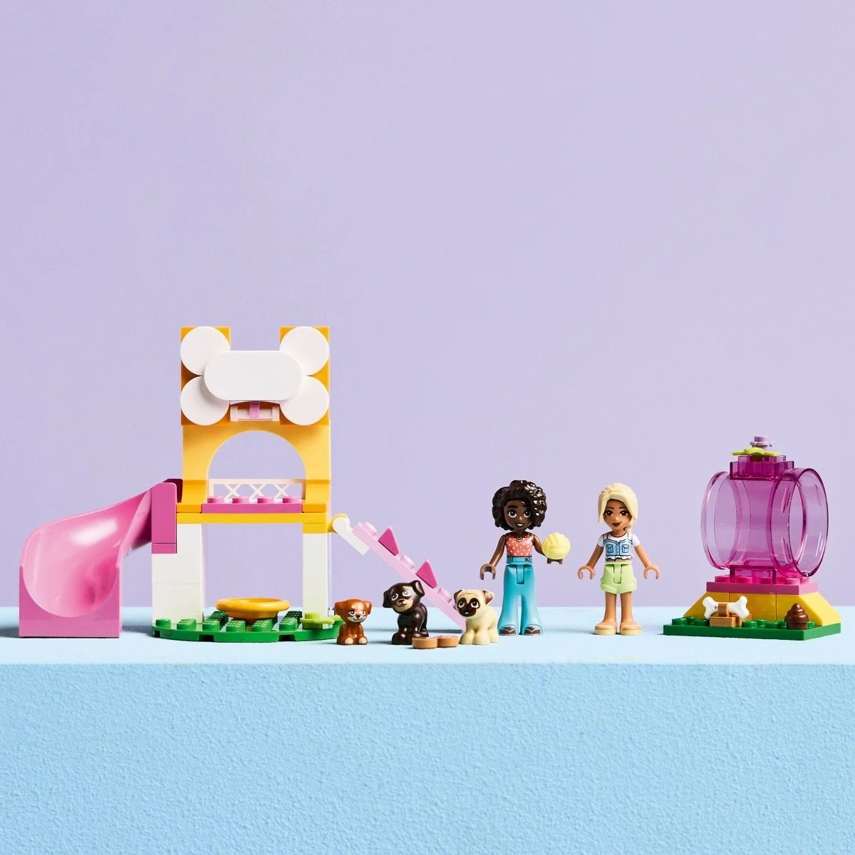 Set LEGO Friends Puppy Playground 42665, 66 pjesë, për fëmijë 4+