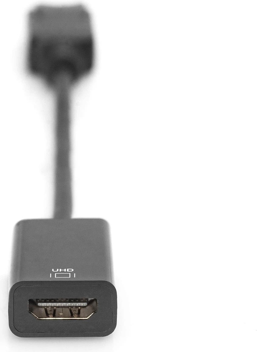 Adapter DisplayPort në HDMI Digitus, 0.2m, 4K, i zi