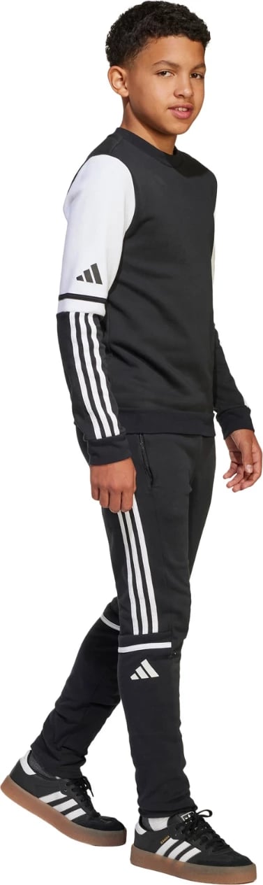 Pantallona sportive për fëmijë adidas, të zeza