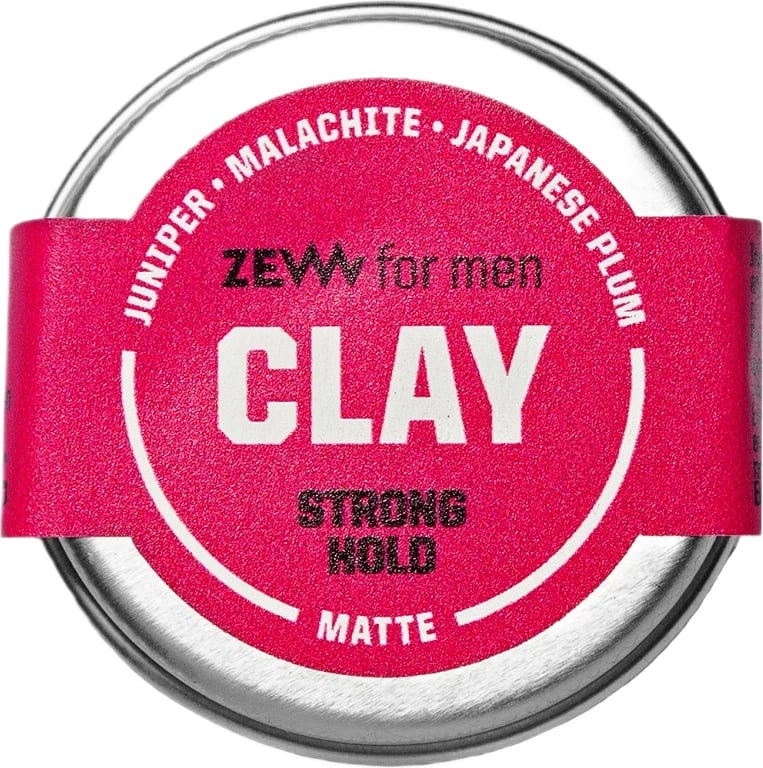 Clay për flokë Zew For Men Japanese Plum për meshkuj, 10ml