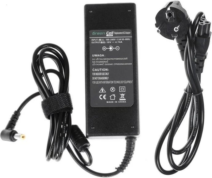 Karikues laptopi Green Cell AD02P, 90W, i zi