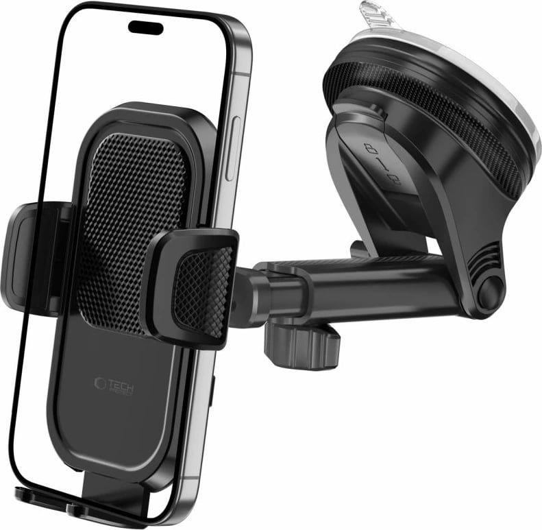Mbajtës për celular Tech-Protect V8, universal, për veturë, i zi Mbajtës për celular Tech-Protect V8, universal, për veturë, i zi