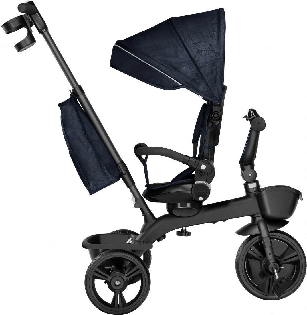 Tricikël Lionelo KORI, 2-në-1, për fëmijë, Blue Navy