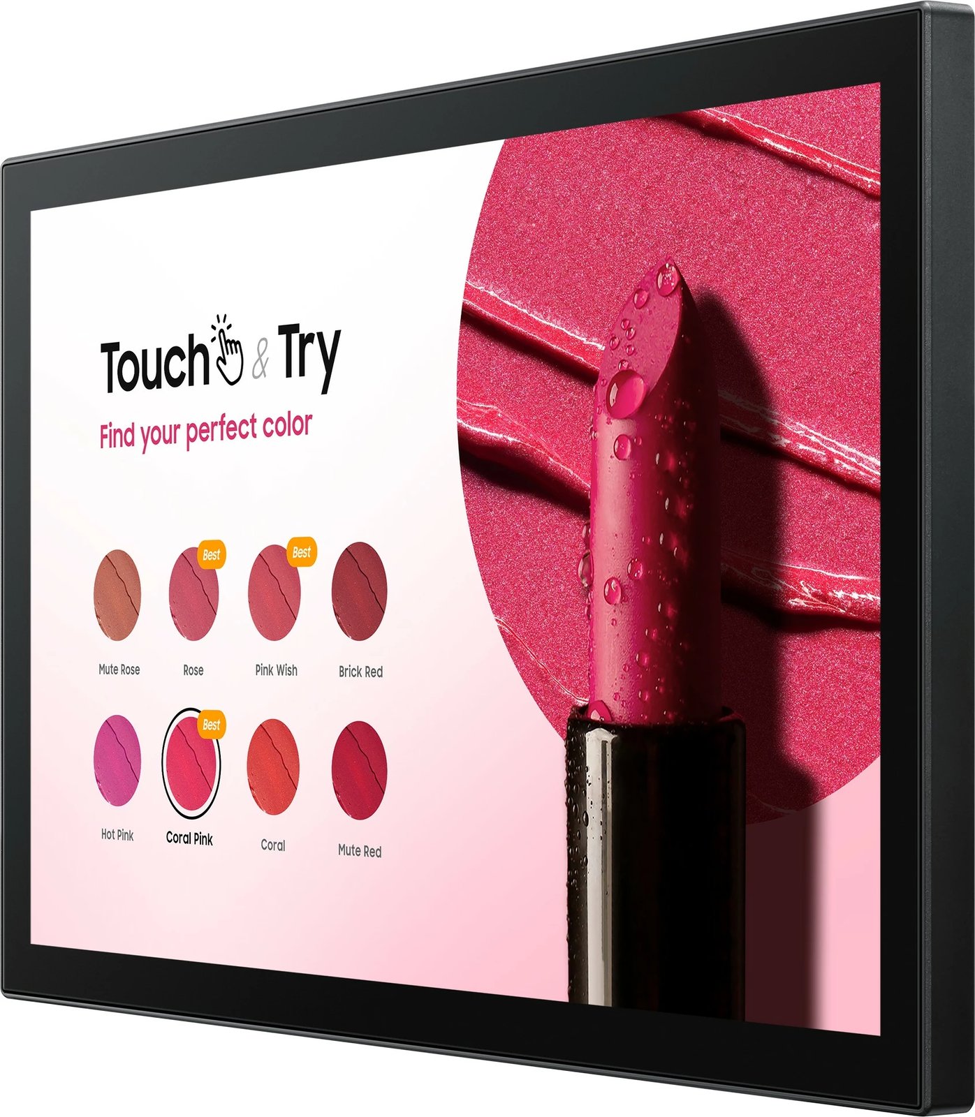 Ekran interaktiv Samsung QB13C-T, 13 inç, LED, Full HD, Touchscreen, Tizen OS, zi