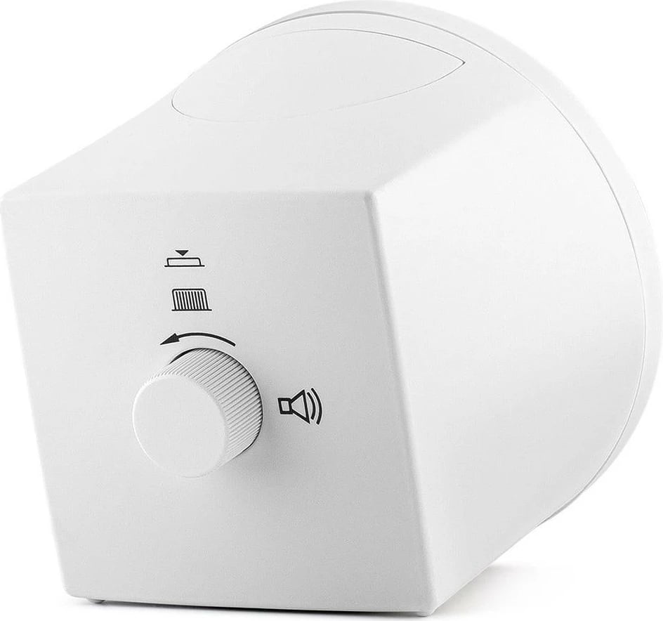 Alarm Braun BC07W-DCF, analog, radio kontroll, bardhë Alarm Braun BC07W-DCF, analog, radio kontroll, bardhë