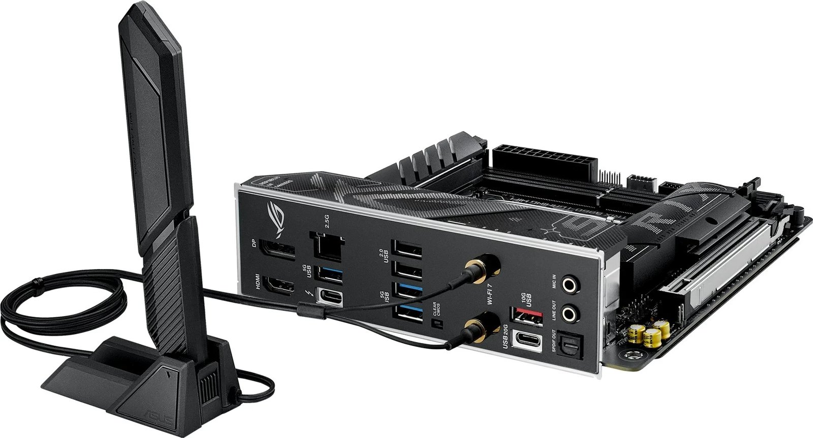 Pllakë amë ASUS ROG STRIX B860-I GAMING WIFI, Intel B860, mini ITX, Multicolour