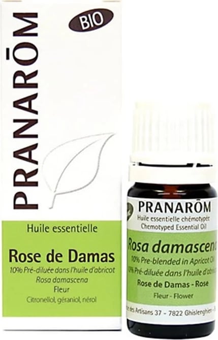 Vaj esencial bio Pranarôm Rose de Damas unisex 2ml