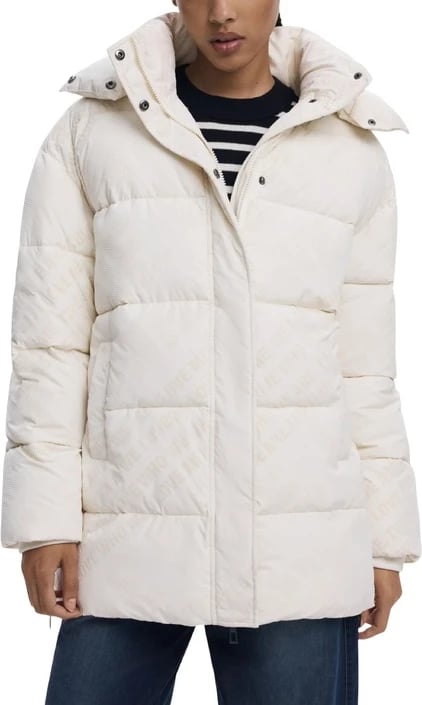 Jakne Desigual femra e bardhë