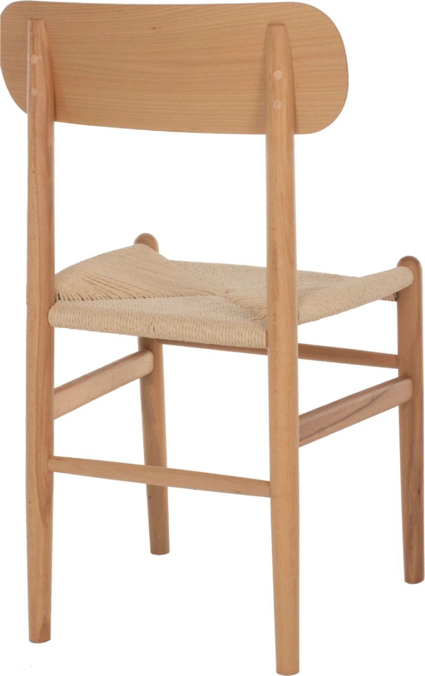 Karrige për ngrënie HELSINKI FH9492.01 dru ahu dhe litar ngjyrë natyrale 46.5x41x80H cm