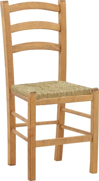 Karrige për kafene me dyshek Marf-Charchie dru ahu i fortë, llak arre, 41x42x92cm