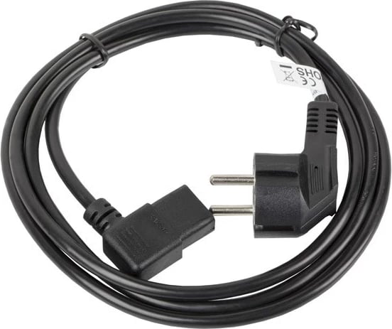 Kabllo fuqie Lanberg CA-C13C-12CC-0018-BK, e zezë 2 m
