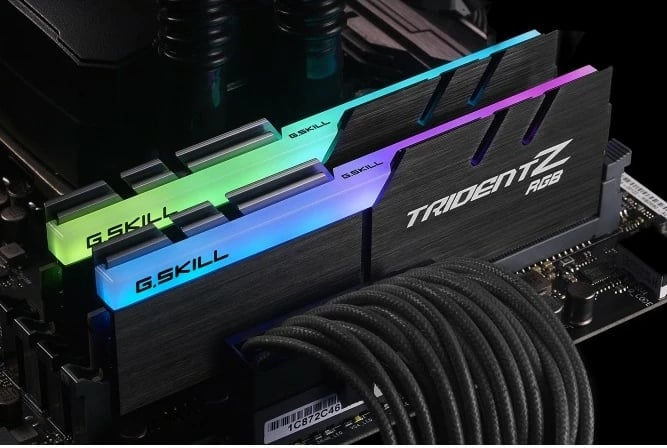 RAM Memorje G.Skill Trident Z RGB (Për AMD) F4-3600C18D-16GTZRX, 16 GB, 2 x 8 GB, DDR4, 3600 MHz, 288-pin DIMM