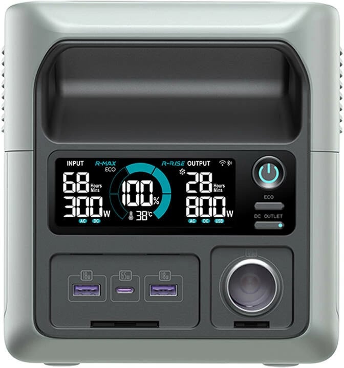 Stacion portativ energjie Romoss RM300, 80000mAh, 256Wh, gri