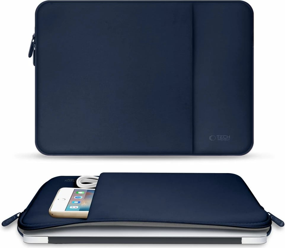Mbështjellës laptopi Tech-Protect Neoprene 14", Blu
