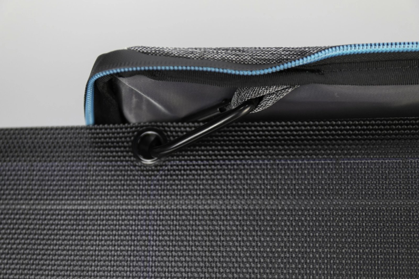 Panel diellor EcoFlow 110W, monokristalin, i zi, portativ