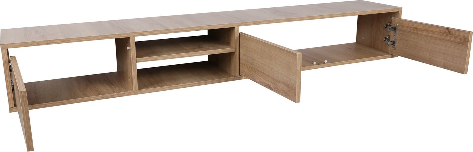 Komodë televizori Hanah Home, ngjyrë lisi, Rust