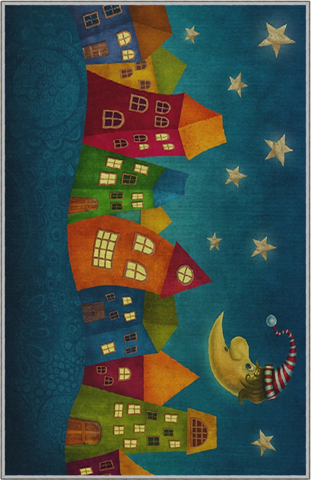 Qilim korridori, shumëngjyrësh, 80x200cm, Conceptum Hypnose, KHMFESTO005KEÇE