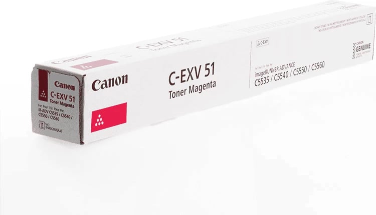 Toner Canon C-EXV 51 0483C002 rendiment 60000 faqe magenta